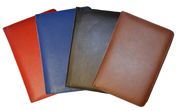 Red, Blue, Black and British Tan Full Leather Organizers