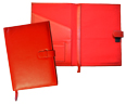 Red Leather Weekly Planners