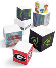 Custom Note Cubes