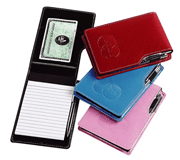 Colored Bonded Leather Note Jotters