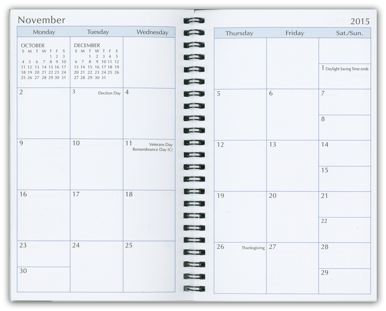 Day Planner Refills, 2021 Weekly Planner Refills
