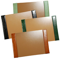15x22 Reptile Leather Desk Blotters