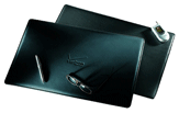 Black Leather Desk Blotters