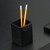 Black Leather Pencil Organizer