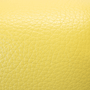 swatch of yellow pebble-grained leather