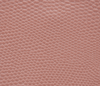 tea rose colored lizard textured leather