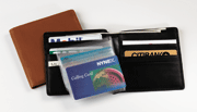 Florentine Napa leather credit card hipster wallets
