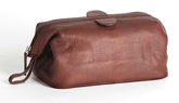 brandy leather classic facile top toiletry bag