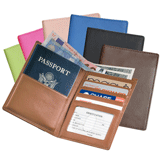 passport currency wallets in traditional and bright fashion colors