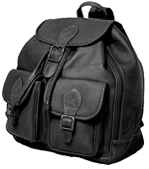 Black Backpack Sling Bag