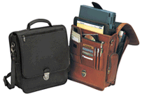 Black & Tan Leather Vertical Cases
