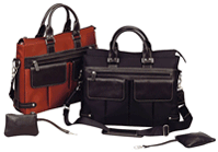 Leather/Nylon Business Briefcases Luggage