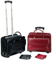 Rolling Women's and Men's Briefcases
